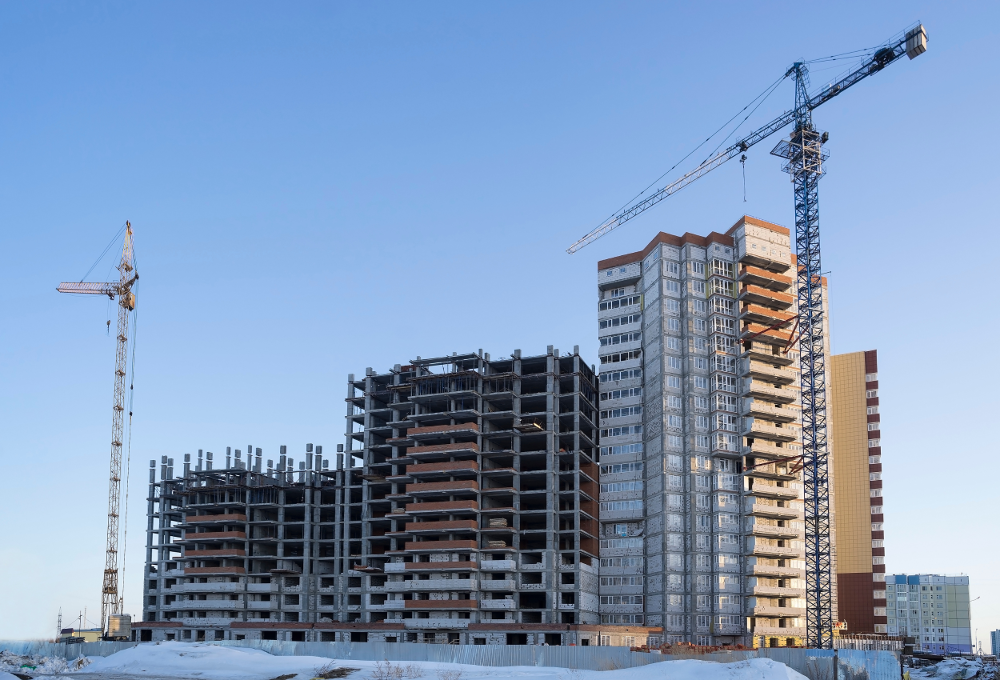 edificio en construcción